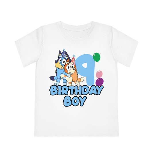 Bluey 9th Birthday Boys T-Shirt