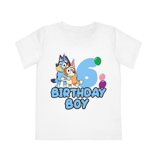 Bluey 6th Birthday Boys T-Shirt