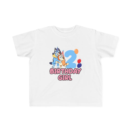 Bluey 2nd Birthday Girls T-Shirt