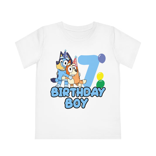 Bluey 7th Birthday Boys T-Shirt
