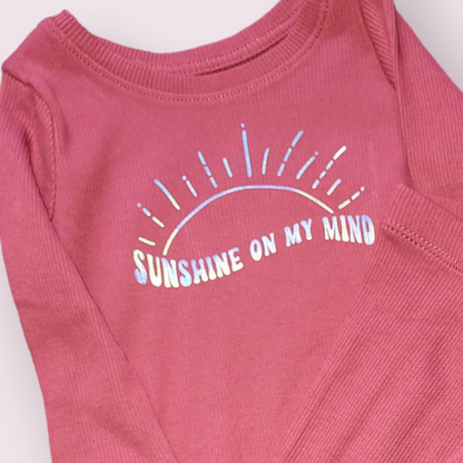 'Sunshine On My Mind' Top and Bottom Set