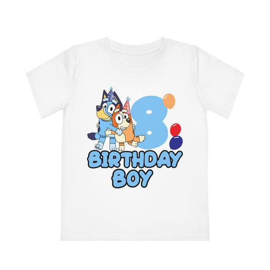 Bluey 8th Birthday Boys T-Shirt