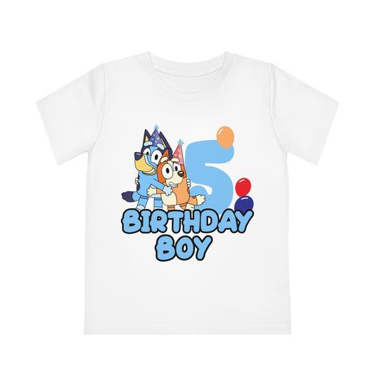 Bluey 5th Birthday Boys T-Shirt