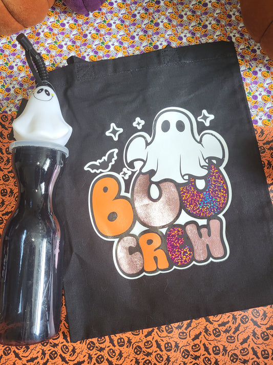 Boo Crew Bag with Ghost Bottle