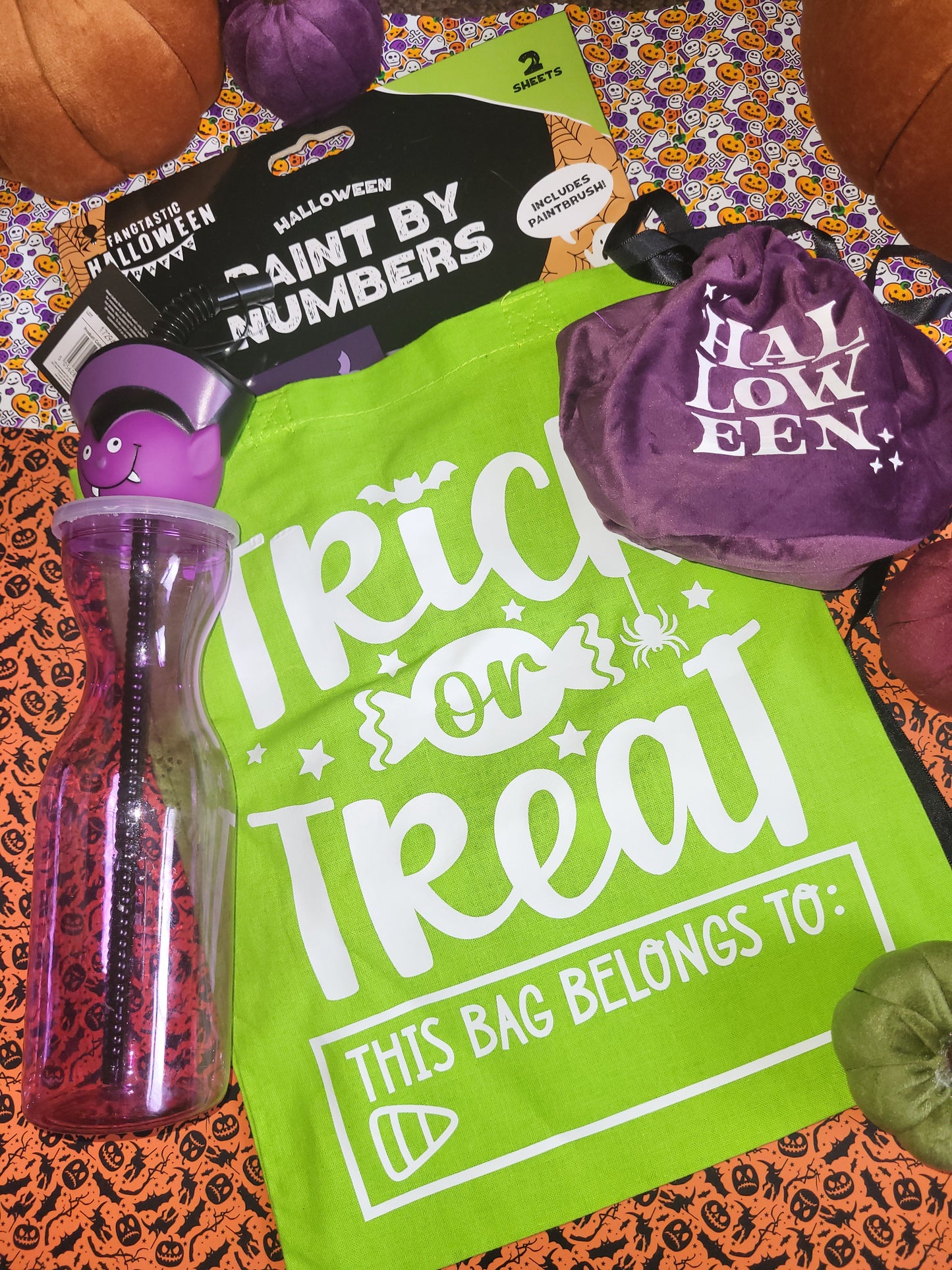 Personalised Trick or Treat Goodie Bag