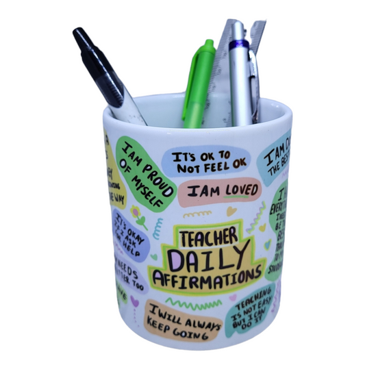 Teacher Pencil Ceramic Pot