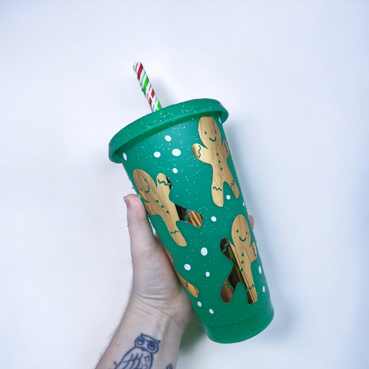 Gingerbread Man Cold Cup