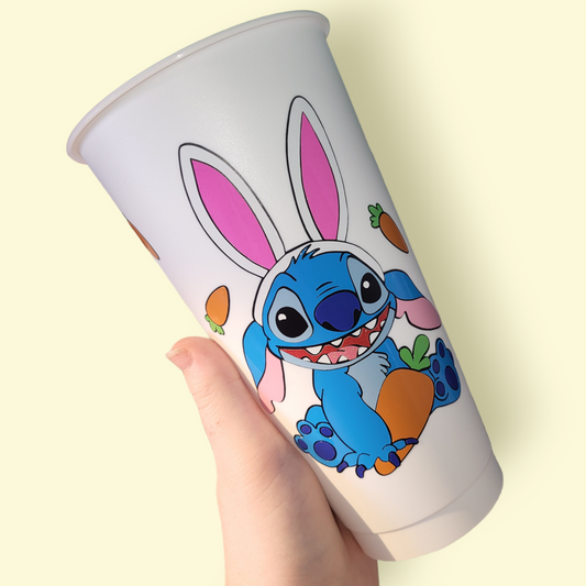 Easter Bunny Stitch Cold Cup