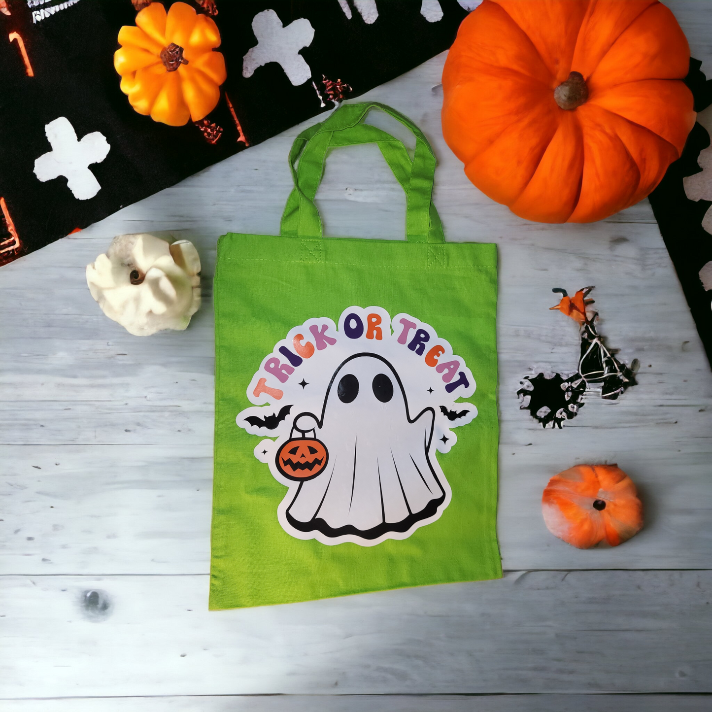 Ghost Trick or Treat Bag