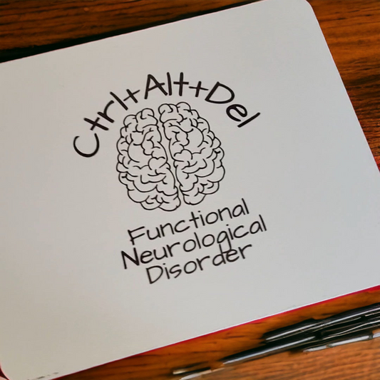 Ctrl+Alt+Del Functional Neurological Disorder Mousemat
